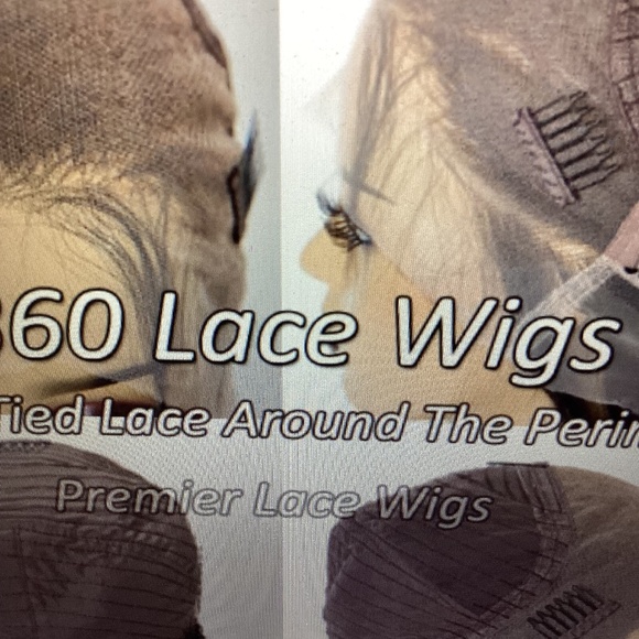 Water Wave Indian Ramy Hair 360 Lace , Preplucked(Color: #1)( NWOT) - Picture 13 of 13